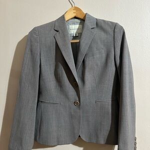 Banana Republic Classic Gray Blazer
